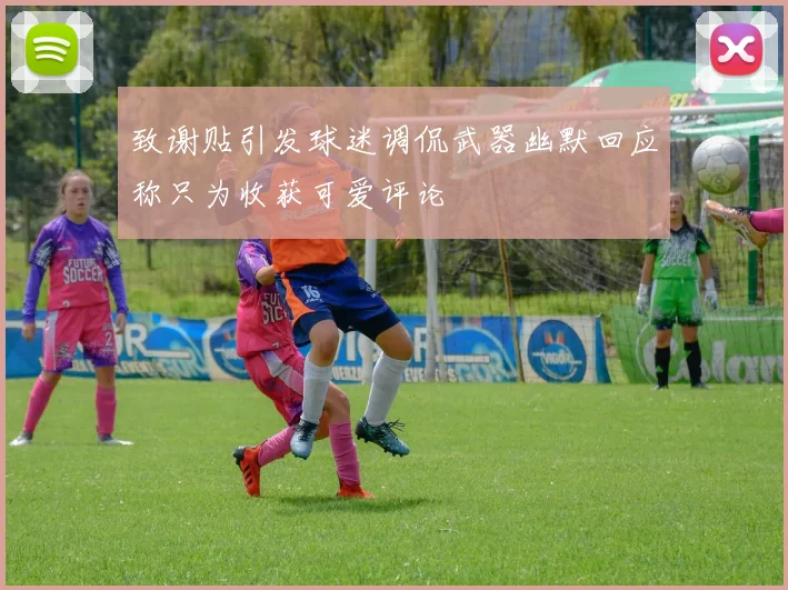 致谢贴引发球迷调侃武器幽默回应称只为收获可爱评论